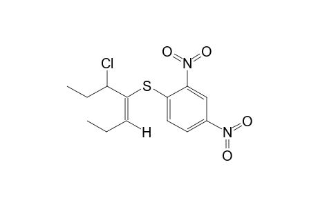 E-5-CHLORO-3-HEPTEN-4-YL-2',4'-DINITROPHENYL-SULPHIDE