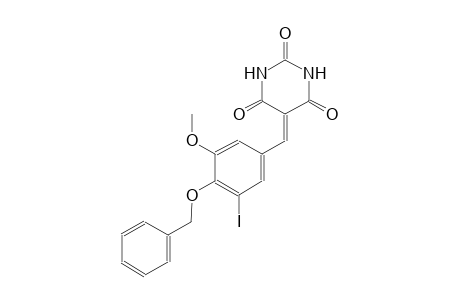 5-[4-(benzyloxy)-3-iodo-5-methoxybenzylidene]-2,4,6(1H,3H,5H)-pyrimidinetrione