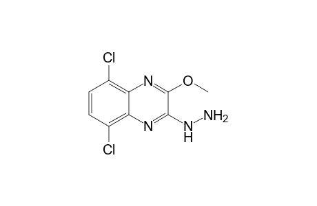5,8-Dichloro-2-hydrazino-3-methoxyquinoxaline