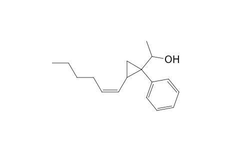 Cyclopropanemethanol, 2-(1-hexenyl)-.alpha.-methyl-1-phenyl-, [1.alpha.(S*),2.beta.]-