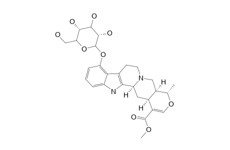 9-(BETA-D-GLUCOPYRANOSYLOXY)-TETRAHYDROALSTONINE