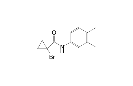 1-bromo-N-(3,4-dimethylphenyl)cyclopropanecarboxamide