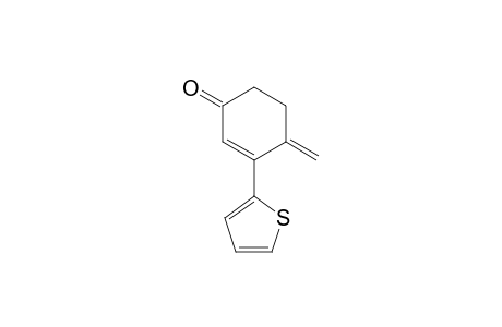 4-Methylene-3-(2-thienyl)cyclohex-2-enone