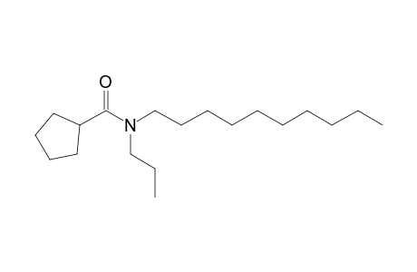 Cyclopentanecarboxamide, N-propyl-N-decyl-