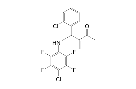 3-[(2-Chlorophenyl)(4-chloro-2,3,5,6-tetrafluorophenylamino)methyl]but-3-en-2-one