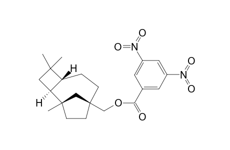 (1S,2S,5R,8S)-8-Methylene-1,4,4-triethyltricyclo[6.2.1.0(2,5)]undecan-15-ol 3,5-dinitrobenzoate