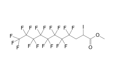 4,4,5,5,6,6,7,7,8,8,9,9,10,10,11,11,11-heptadecafluoro-2-iodo-undecanoic acid methyl ester