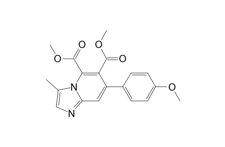 Dimethyl 7-(4-methoxyphenyl)-3-methylimidazo[1,2-a]pyridine-5,6-dicarboxylate