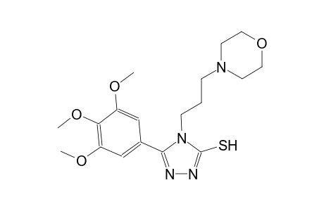4H-1,2,4-triazole-3-thiol, 4-[3-(4-morpholinyl)propyl]-5-(3,4,5-trimethoxyphenyl)-