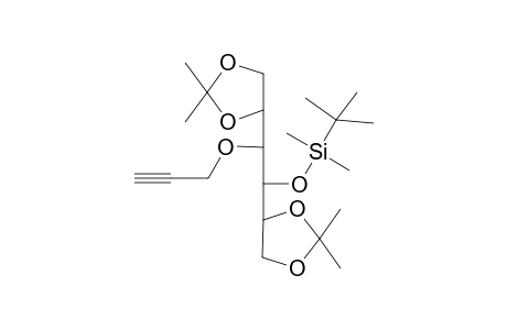 1,2:5,6-Di-isopropylidene-4-O-(propynyl)-3-O-(tert-butyldimethylsilyl)-D-mannofuranose