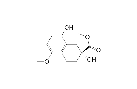 (2R)-2,8-dihydroxy-5-methoxy-3,4-dihydro-1H-naphthalene-2-carboxylic acid methyl ester