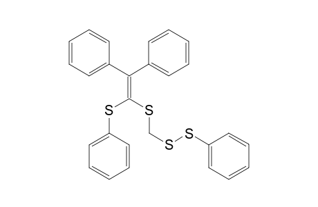 [(1-Phenylthio-2,2-diphenylvinyl)thio-methyl]phenyl disulfide