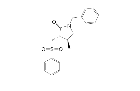 N-BENZYL-4-METHYL-3-(TOSYLMETHYL)-2-PYRROLIDONE