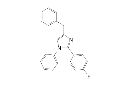 4-Benzyl-2-(4-fluorophenyl)-1-phenyl-1H-imidazole
