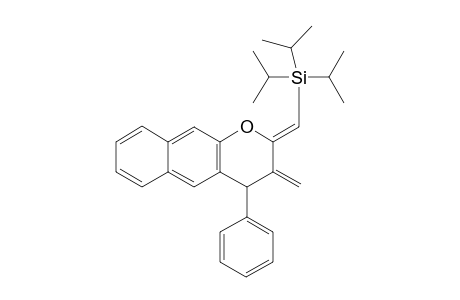 2-(Z)-Triisopropylsilylmethylene-3-methylidene-4-phenyl-2,3,4H-1-naphthopyran