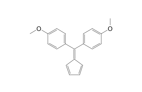 Benzene, 1-[2,4-cyclopentadien-1-ylidene(4-methoxyphenyl)methyl]-4-methoxy-
