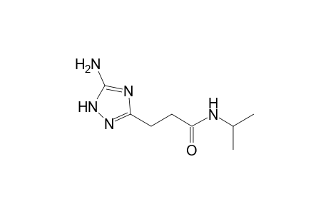 3-(5-Amino-1H-1,2,4-triazol-3-yl)-N-isopropylpropanamide