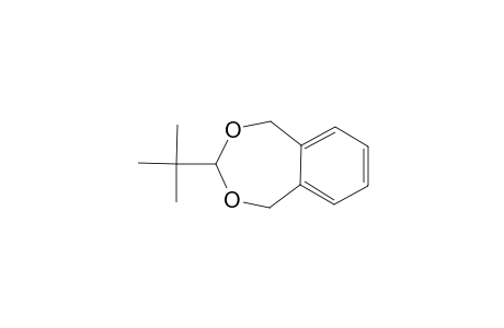 2-TERT.-BUTYL-1,3-DIOXA-5,6-BENZOCYCLOHEPTENE;(CHAIR-CONFORMATION)