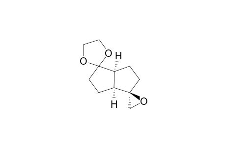 (1S,5S,6S)-Bicyclo[3.3.0]octan-2,6-dione 2-epoxide-6-ethylene ketal