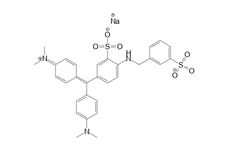 Tetramethyl-benzyl-p,p'-diamino-disulfo-fuchsonimonium (Na salt des inn. sulfonats)