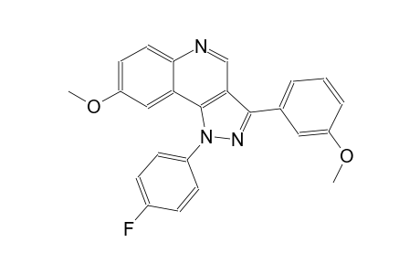 1-(4-fluorophenyl)-8-methoxy-3-(3-methoxyphenyl)-1H-pyrazolo[4,3-c]quinoline