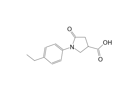 1-(4-ethylphenyl)-5-oxo-3-pyrrolidinecarboxylic acid