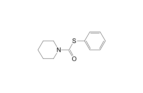 1-Piperidinecarbothioic acid S-phenyl ester