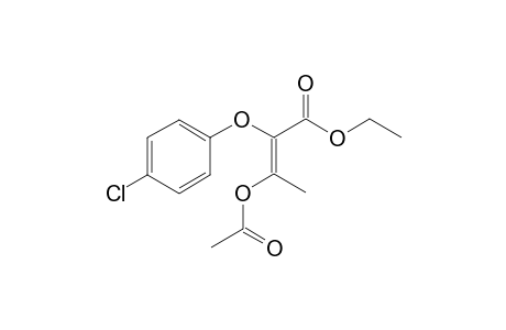 (Z)-3-acetoxy-2-(4-chlorophenoxy)but-2-enoic acid ethyl ester