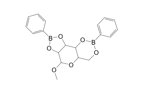 .alpha.-D-Mannopyranoside, methyl, cyclic 2,3:4,6-bis(phenylboronate)