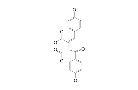 2-(4-HYDROXYBENZOYL)-3-[(E)-1-(4-HYDROXYPHENYL)-METHYLIDENE]-SUCCINIC_ACID