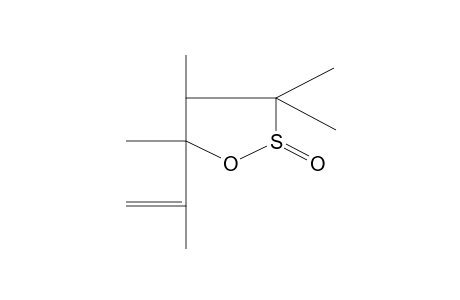 5-Isopropenyl-3,3,4,5-tetramethyl-1,2-oxathiolane 2-oxide