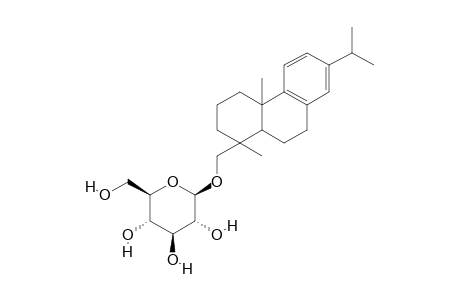 (2R,3R,4S,5S,6R)-2-[(7-isopropyl-1,4a-dimethyl-2,3,4,9,10,10a-hexahydrophenanthren-1-yl)methoxy]-6-methylol-tetrahydropyran-3,4,5-triol