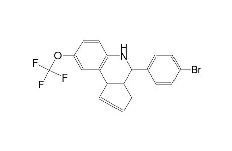 3H-cyclopenta[c]quinoline, 4-(4-bromophenyl)-3a,4,5,9b-tetrahydro-8-(trifluoromethoxy)-
