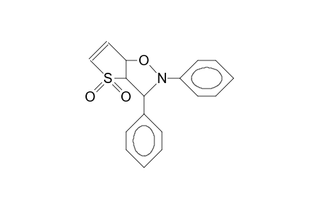 3a,6a-Dihydro-2,3-diphenyl-thieno(2,3-D)isoxazolidine 4,4-dioxide