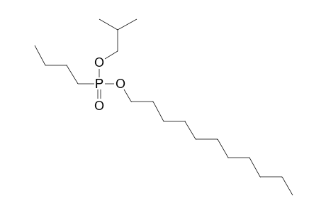 Butylphosphonic acid, isobutyl undecyl ester