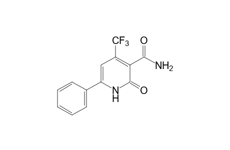 1,2-dihydro-2-oxo-6-phenyl-4-(trifluoromethyl)-3-pyridinecarboxamide