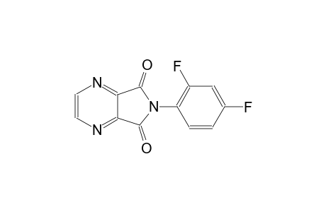 5H-pyrrolo[3,4-b]pyrazine-5,7(6H)-dione, 6-(2,4-difluorophenyl)-