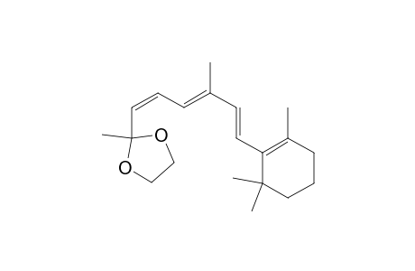1,3-Dioxolane, 2-methyl-2-[4-methyl-6-(2,6,6-trimethyl-1-cyclohexen-1-yl)-1,3,5-hexa trienyl]-, (Z,E,E)-