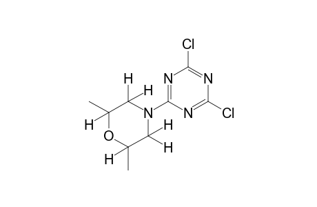 2,4-dichloro-6-(2,6-dimethylmorpholino)-s-triazine
