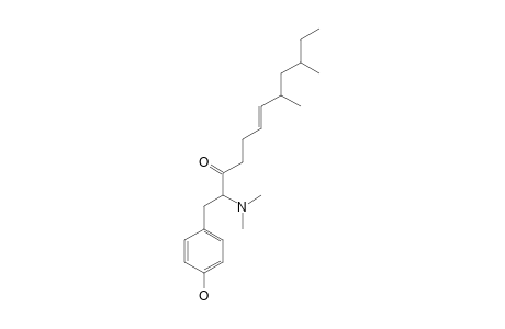 YM-193221;2-DIMETHYLAMINO-1-(4-HYDROXYPHENYL)-8,10-DIMETHYL-6-DODECENE-3-ONE
