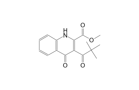 Methyl 3-(2,2-dimethylpropanoyl)-4-oxo-1,4-dihydro-2-quinolinecarboxylate