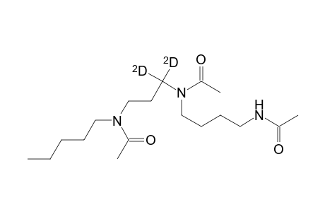 1,6,10-Triacetyl-7,7-dideutero-1,6,10-triaza-pentadecane