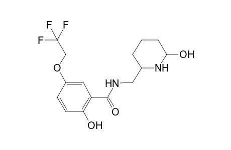 Flecainide-M (O-dealkyl-HO-) MS2