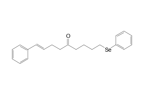 9-Benzeneselenyl-1-phenylnon-1-en-5-one