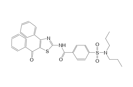 benzamide, N-(5-benzoyl-4-phenyl-2-thiazolyl)-4-[(dipropylamino)sulfonyl]-