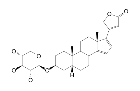 14,16-DIANHYDRO-GITOXIGENIN-3-O-BETA-D-XYLOPYRANOSIDE
