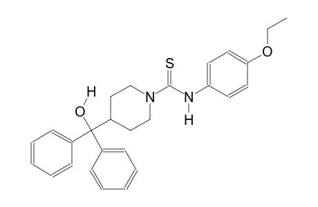 1-piperidinecarbothioamide, N-(4-ethoxyphenyl)-4-(hydroxydiphenylmethyl)-