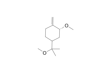 (R)-trans-2-Methoxy-4-(1'-methoxyisopropyl)methylenecyclohexane