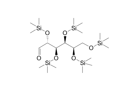 (2R,3R,4S,5R)-2,3,4,5,6-pentakis(trimethylsilyloxy)hexanal