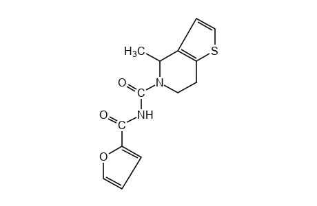 6,7-dihydro-N-(2-furoyl)-4-methylthieno[3,2-c]pyridine-5(4H)carboxamide